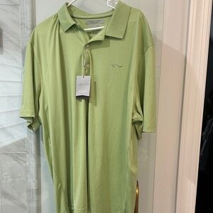 Greg Norman Collection Light Green Polo Shirt